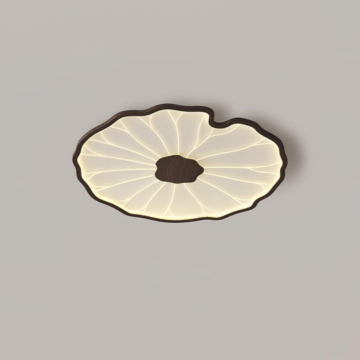 Lampa sufitowa z akrylowego liścia lotosu