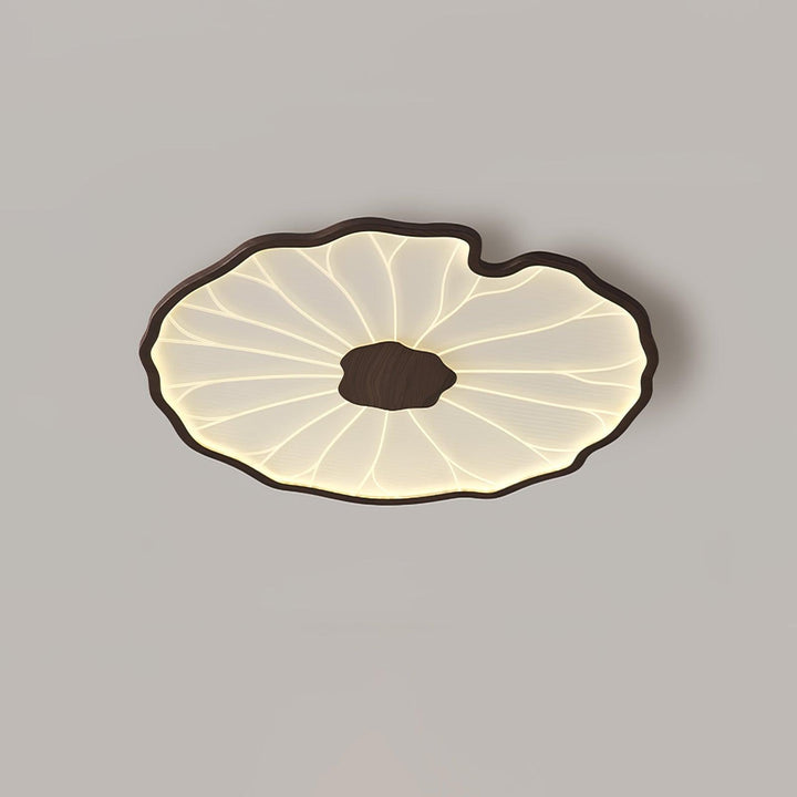 Lampa sufitowa z akrylowego liścia lotosu