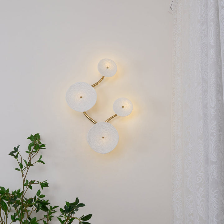 Lampa Ścienna Kwiat Lotosu