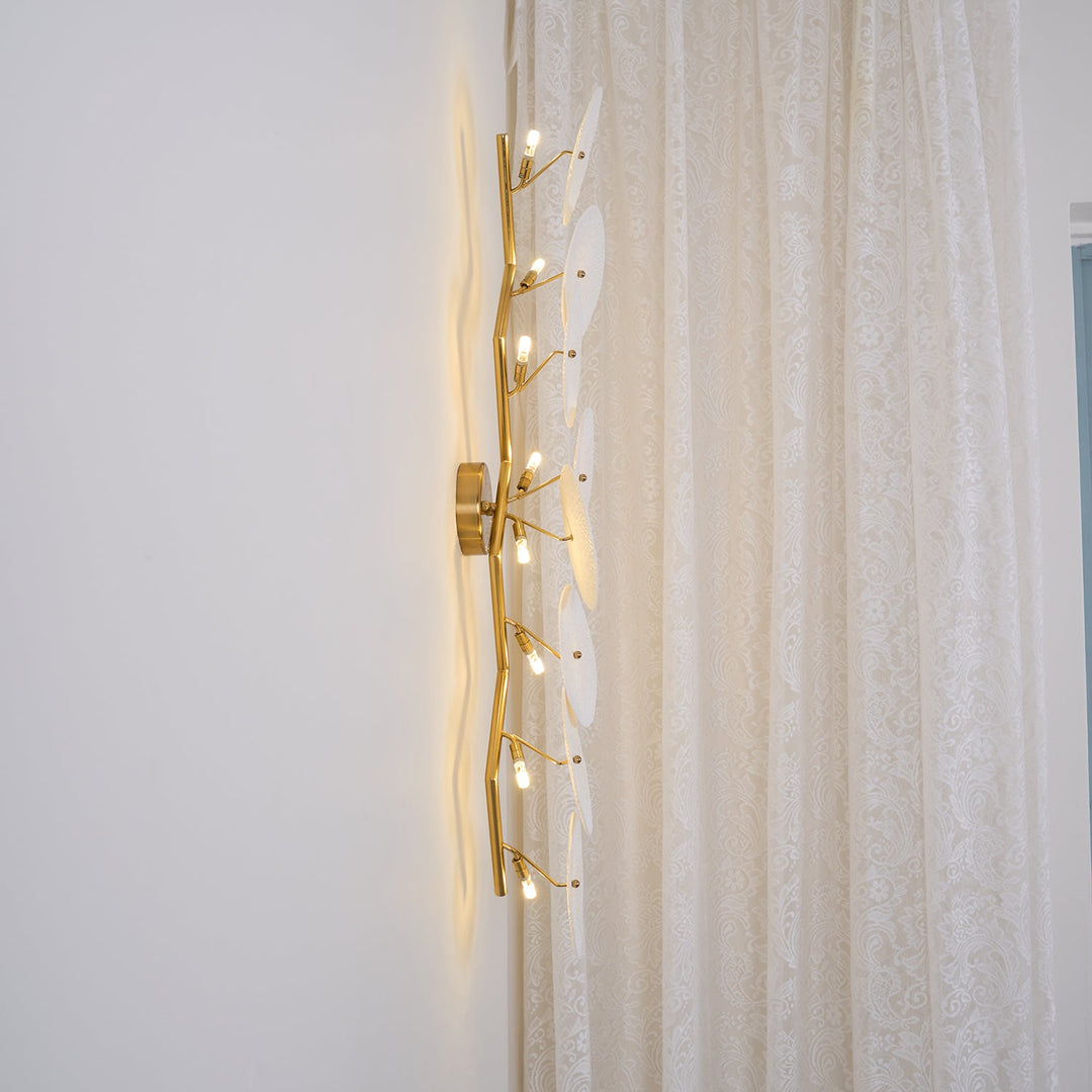 Lampa Ścienna Kwiat Lotosu