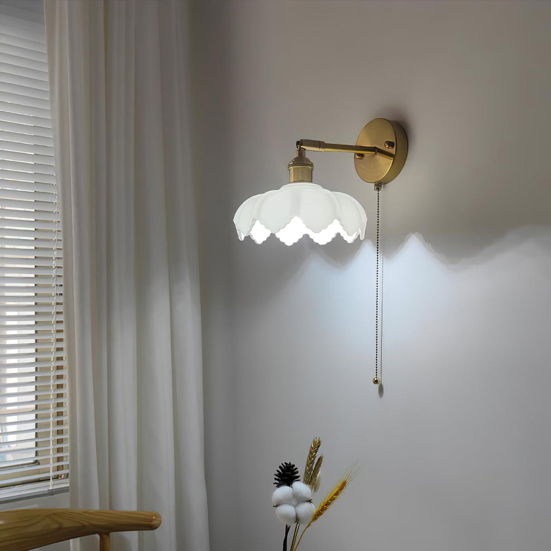 Lampa Ścienna Lotus Obrotowa