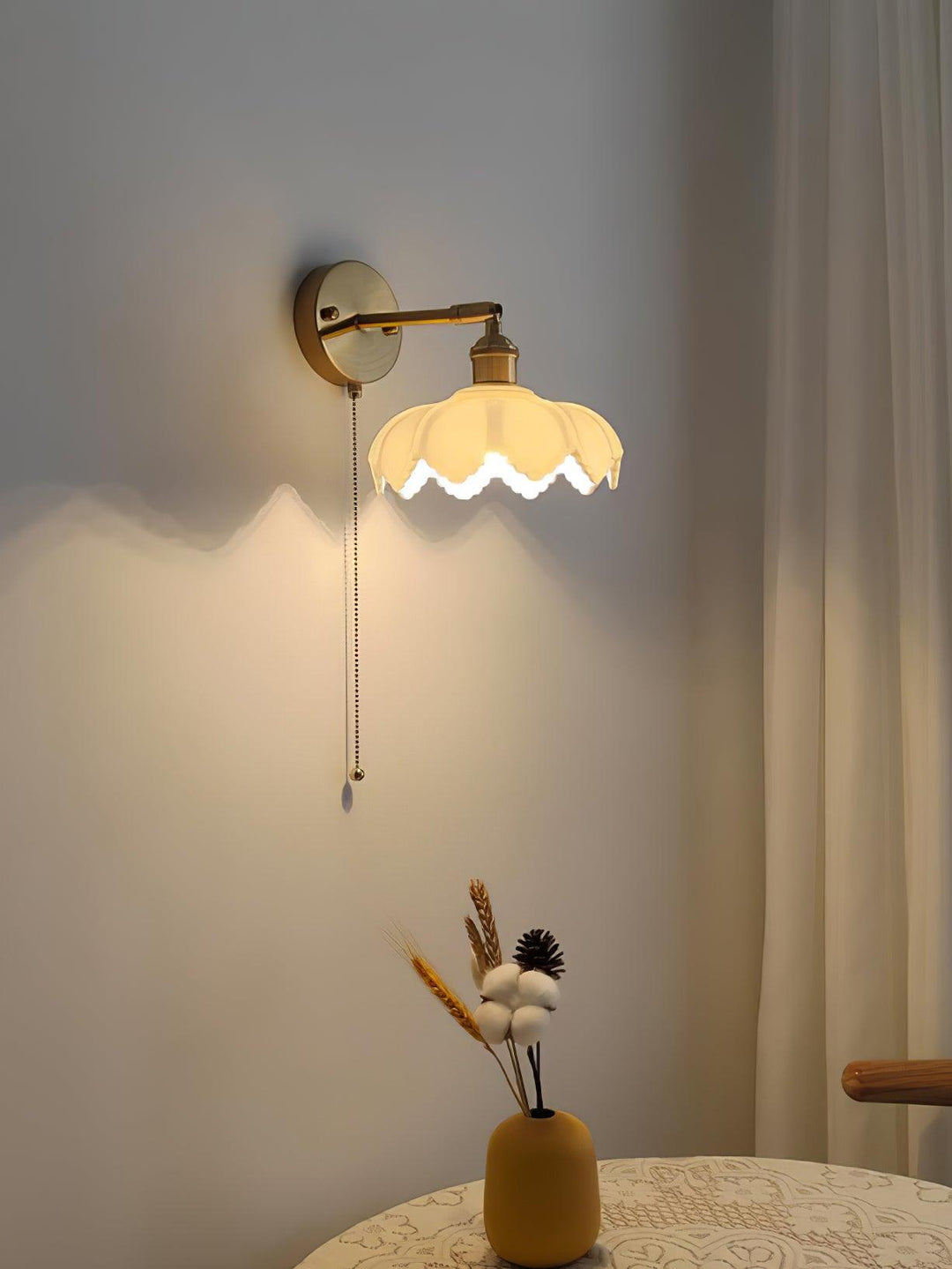 Lampa Ścienna Lotus Obrotowa