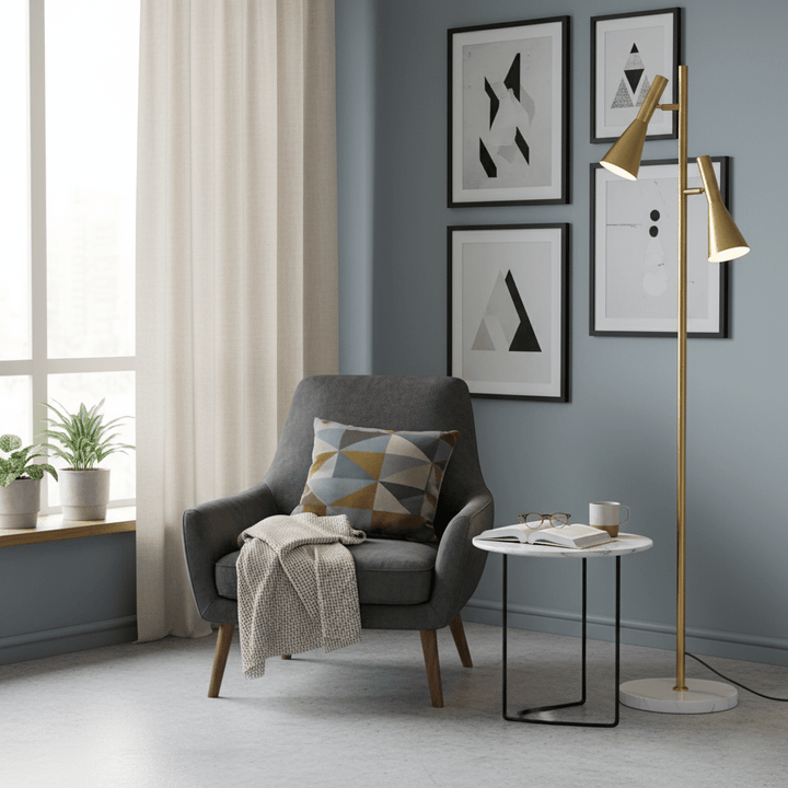 Lampa podłogowa Lron Mouth