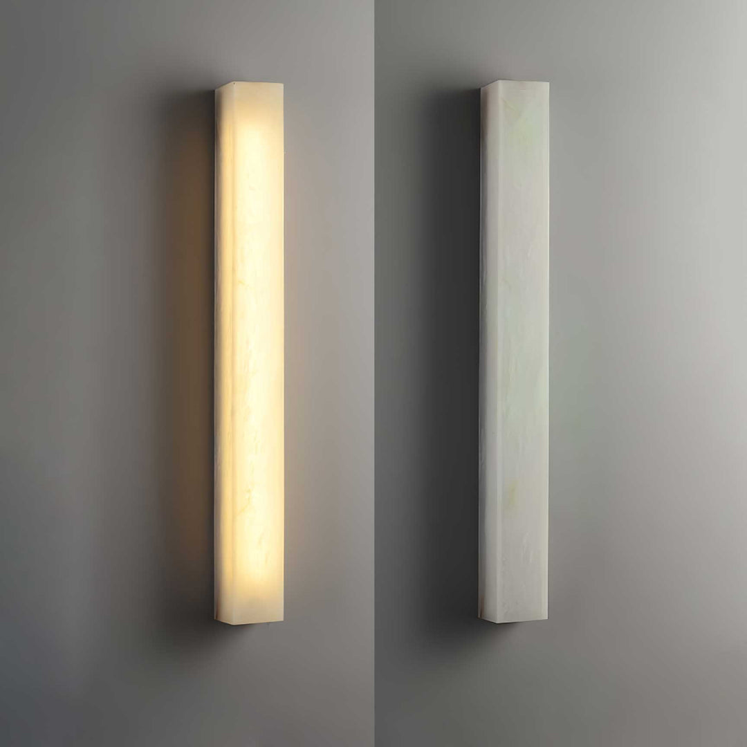 Lampa Ścienna Lucent Pillar Alabaster