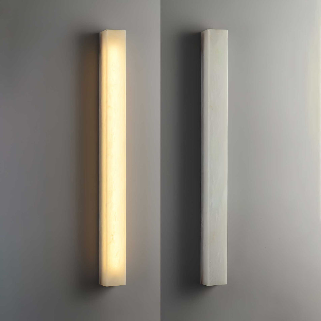 Lampa Ścienna Lucent Pillar Alabaster