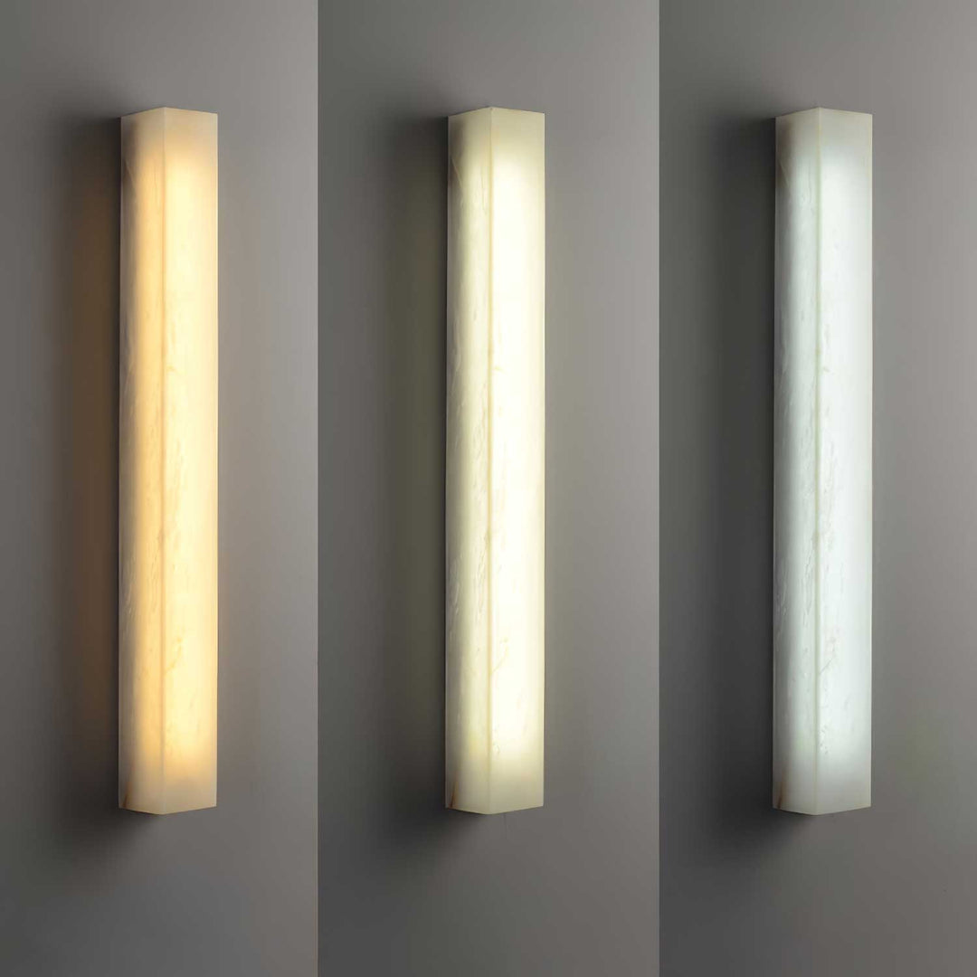 Lampa Ścienna Lucent Pillar Alabaster