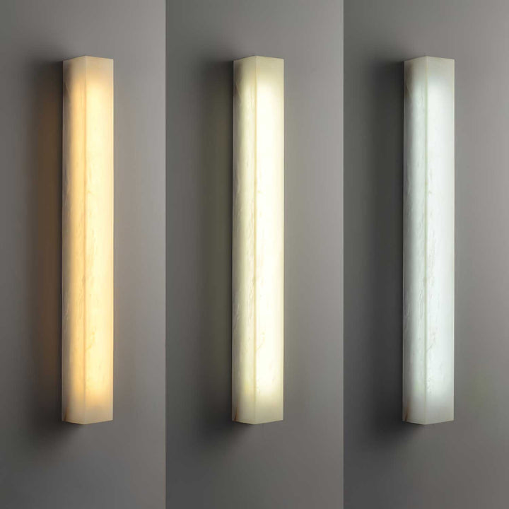 Lampa Ścienna Lucent Pillar Alabaster