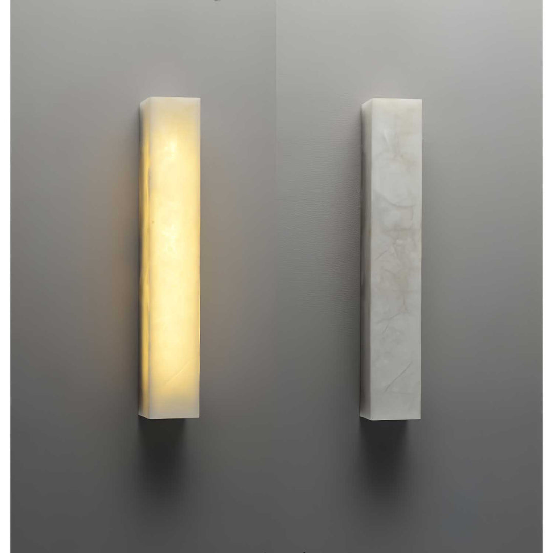 Lampa Ścienna Lucent Pillar Alabaster