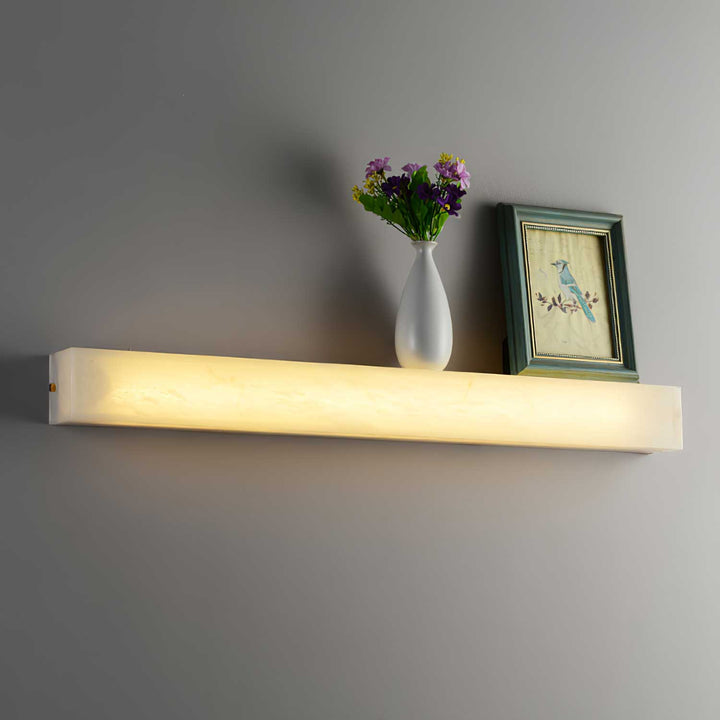 Lampa Ścienna Lucent Pillar Alabaster