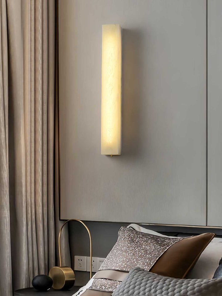 Lampa Ścienna Lucent Pillar Alabaster