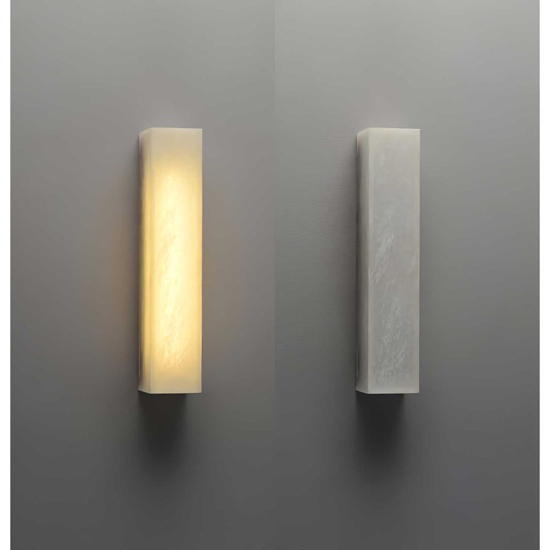 Lampa Ścienna Lucent Pillar Alabaster