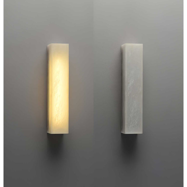 Lampa Ścienna Lucent Pillar Alabaster
