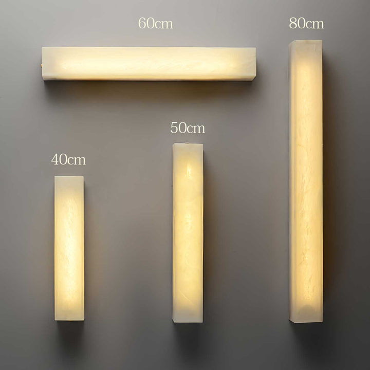 Lampa Ścienna Lucent Pillar Alabaster