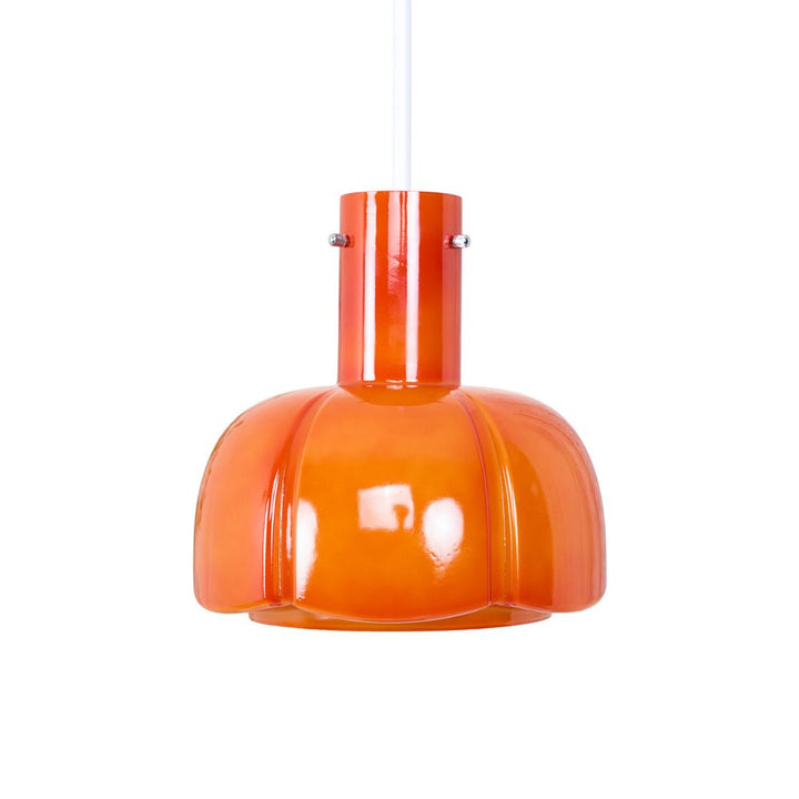 Lampa wisząca Lumina ze szklanymi płatkami