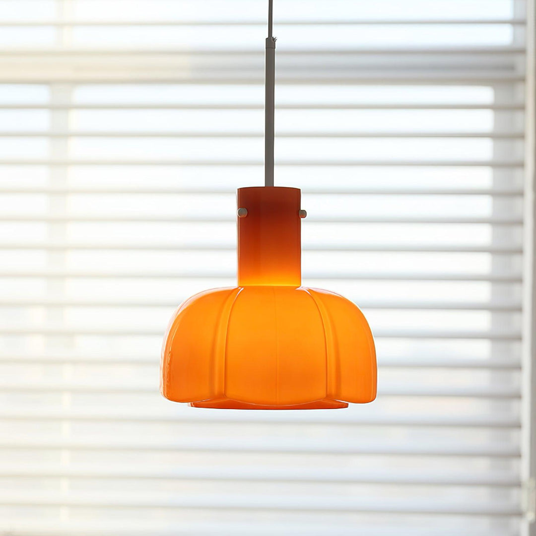 Lampa wisząca Lumina ze szklanymi płatkami