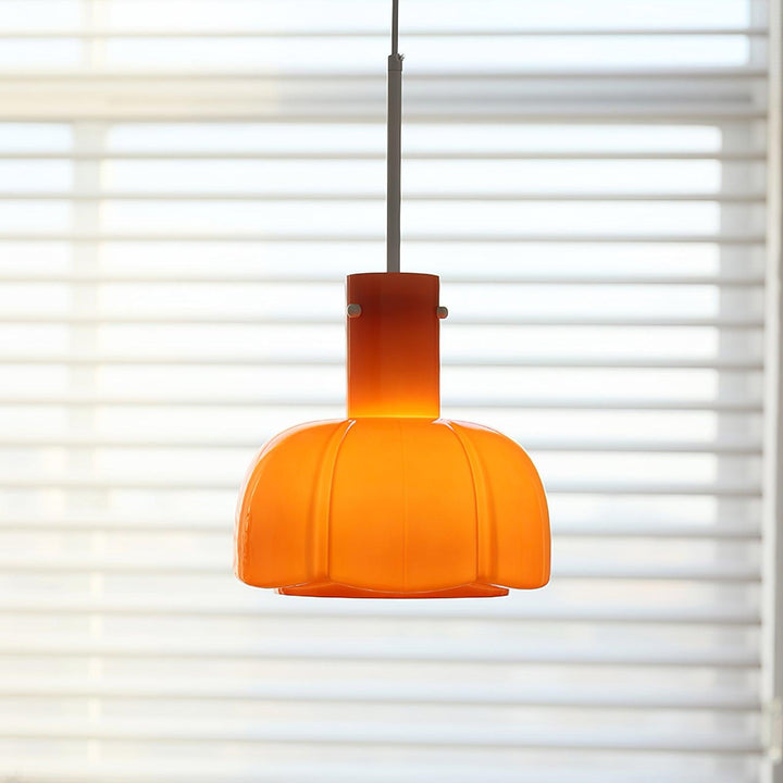 Lampa wisząca Lumina ze szklanymi płatkami