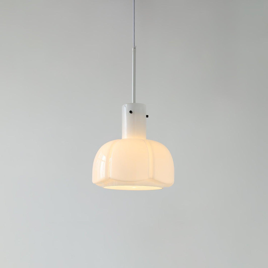Lampa wisząca Lumina ze szklanymi płatkami