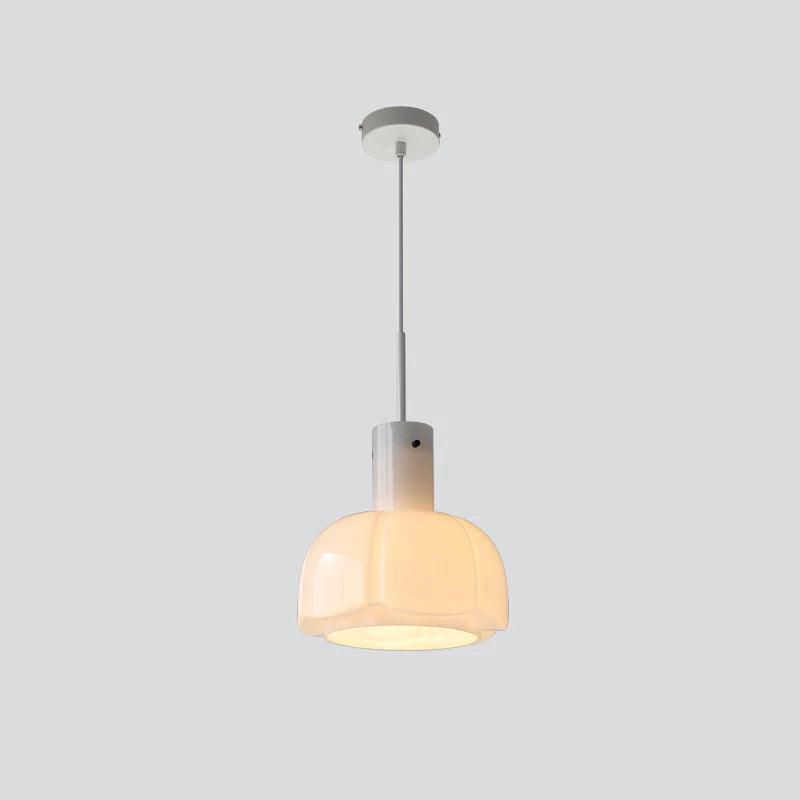 Lampa wisząca Lumina ze szklanymi płatkami