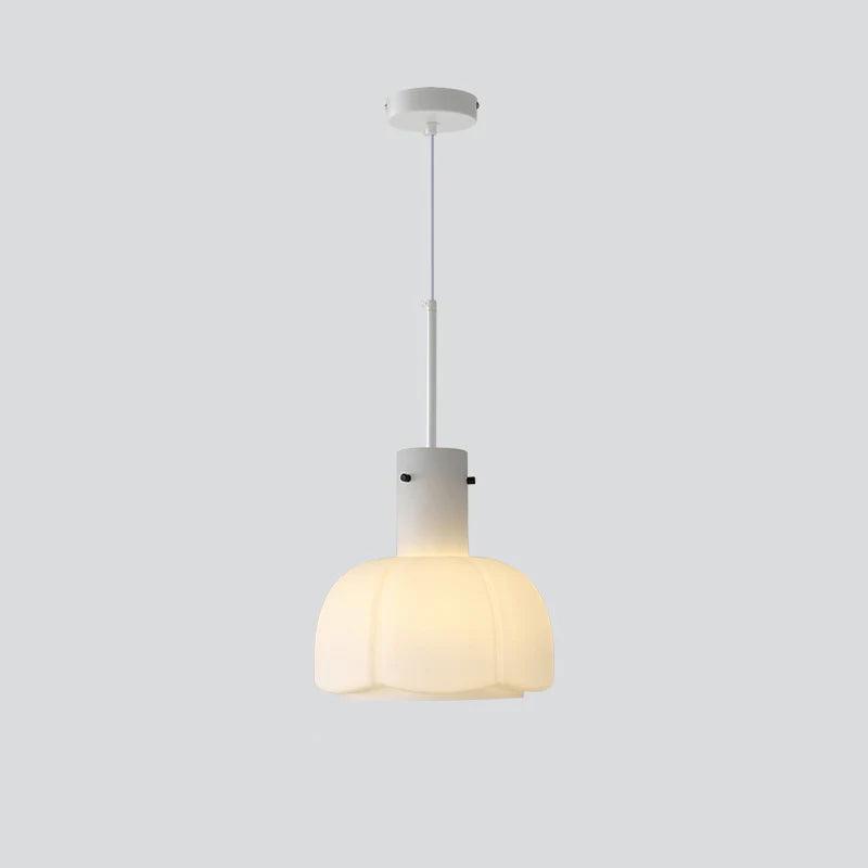 Lampa wisząca Lumina ze szklanymi płatkami