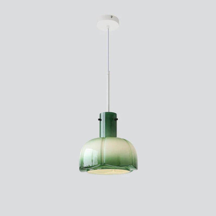 Lampa wisząca Lumina ze szklanymi płatkami