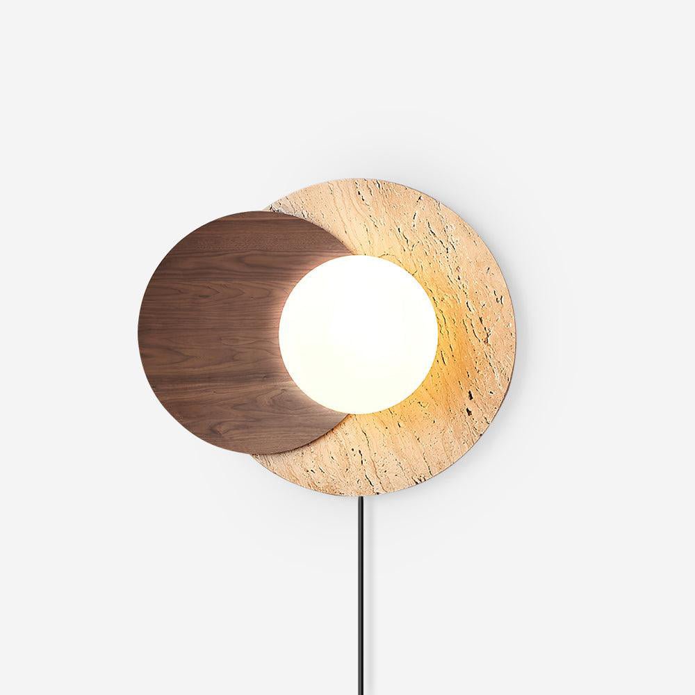 Lampa Ścienna z wtyczką Lunar Eclipse