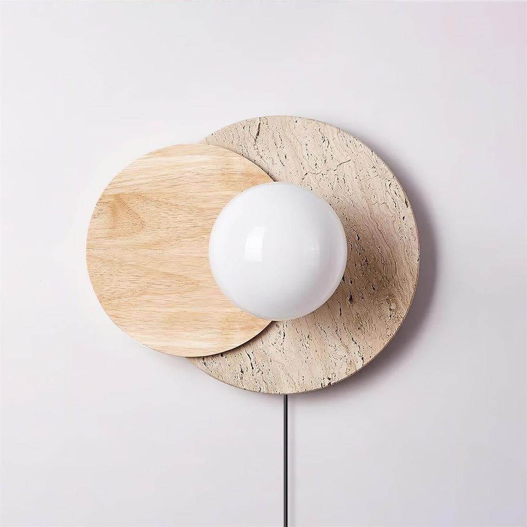 Lampa Ścienna z wtyczką Lunar Eclipse