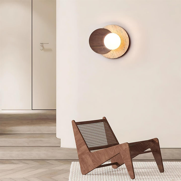 Lampa Ścienna z wtyczką Lunar Eclipse