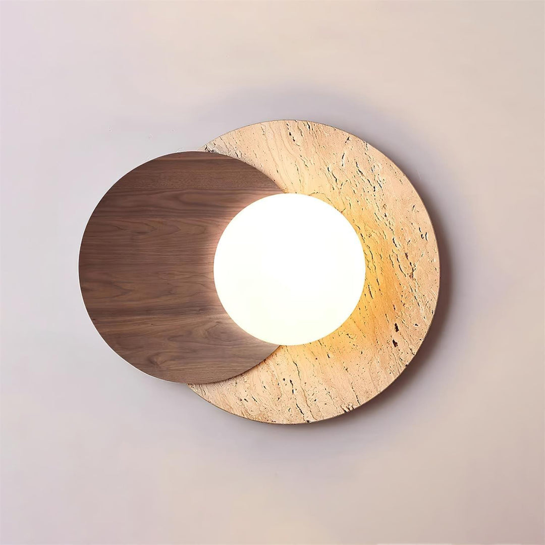Lampa Ścienna z wtyczką Lunar Eclipse