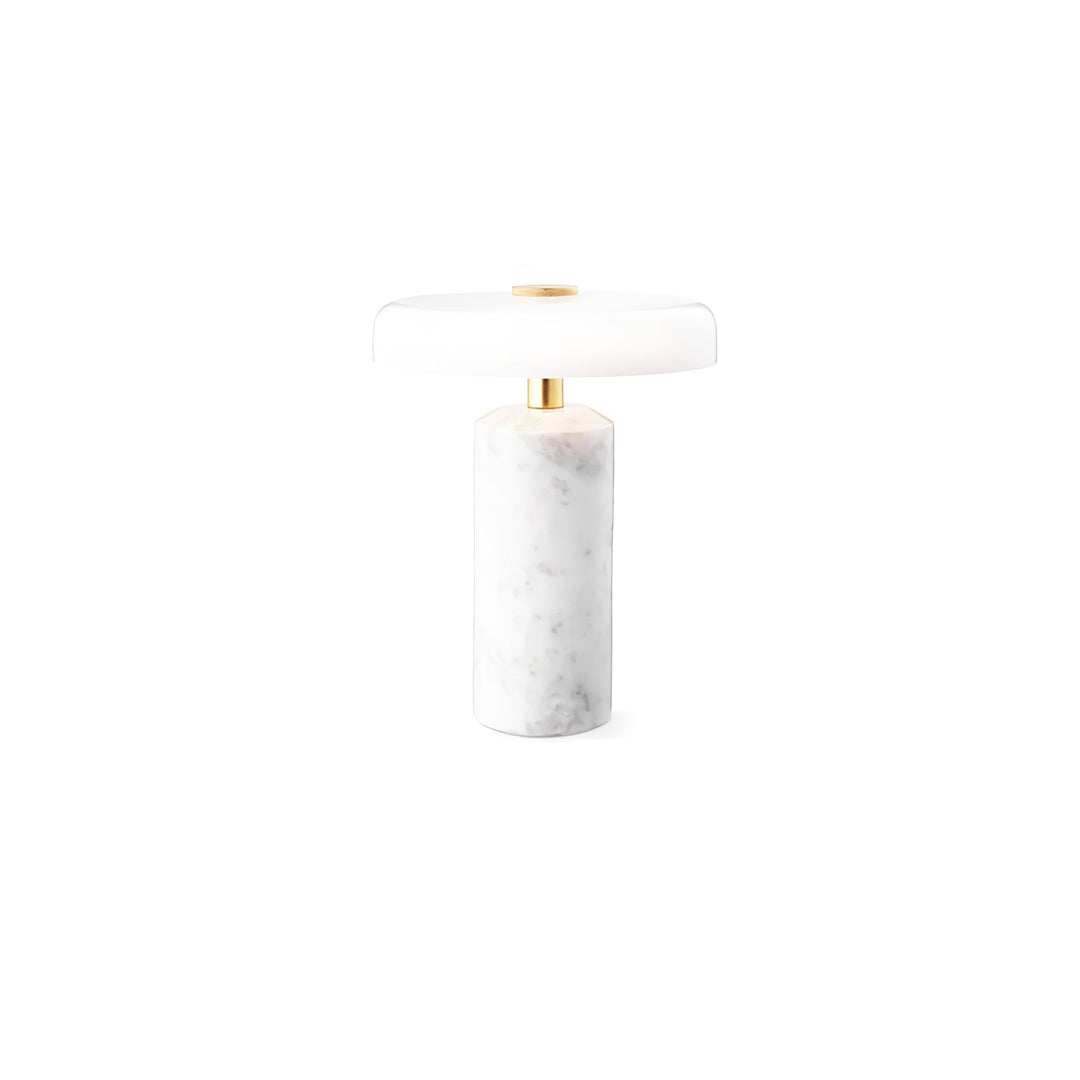 Lampa stołowa Lunara z marmuru