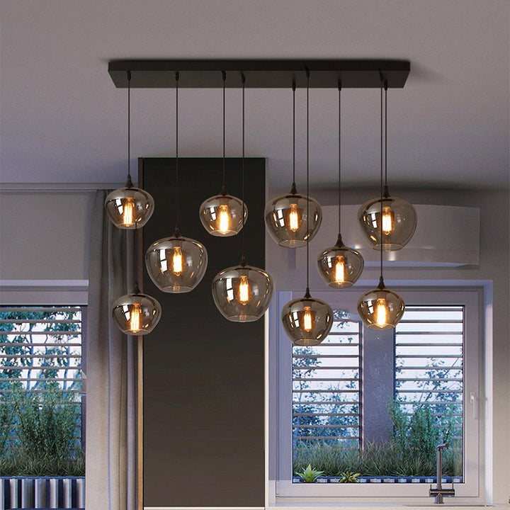 Lampa wisząca butelka
