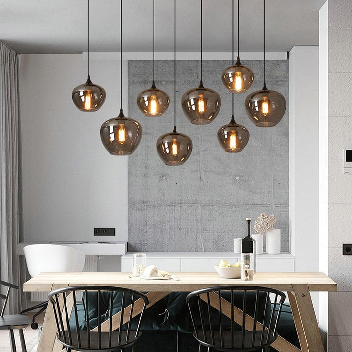 Lampa wisząca butelka