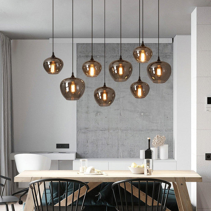 Lampa wisząca butelka