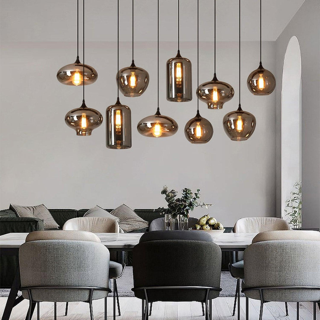 Lampa wisząca butelka