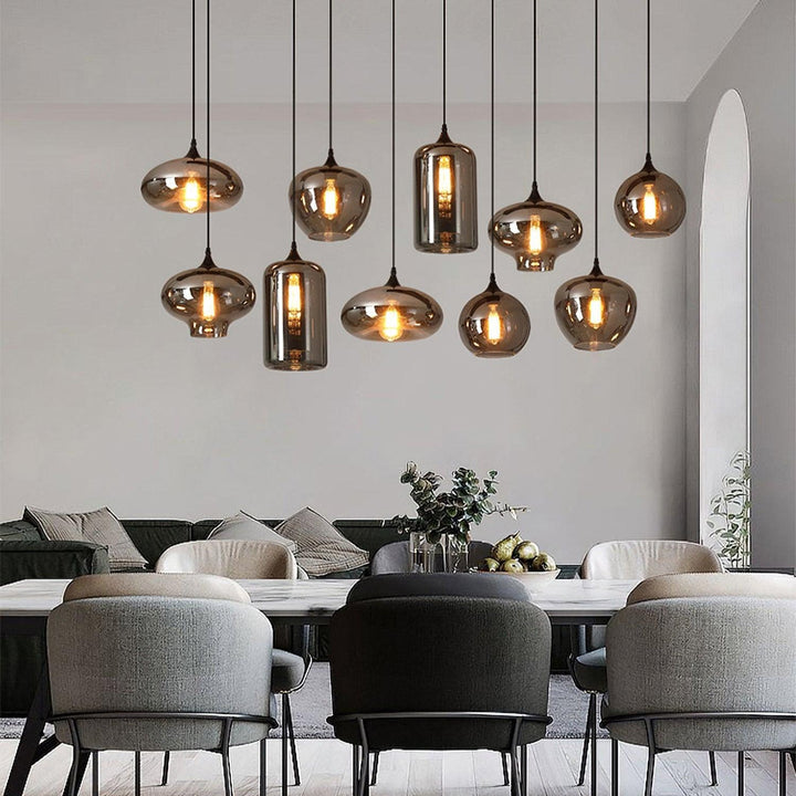 Lampa wisząca butelka