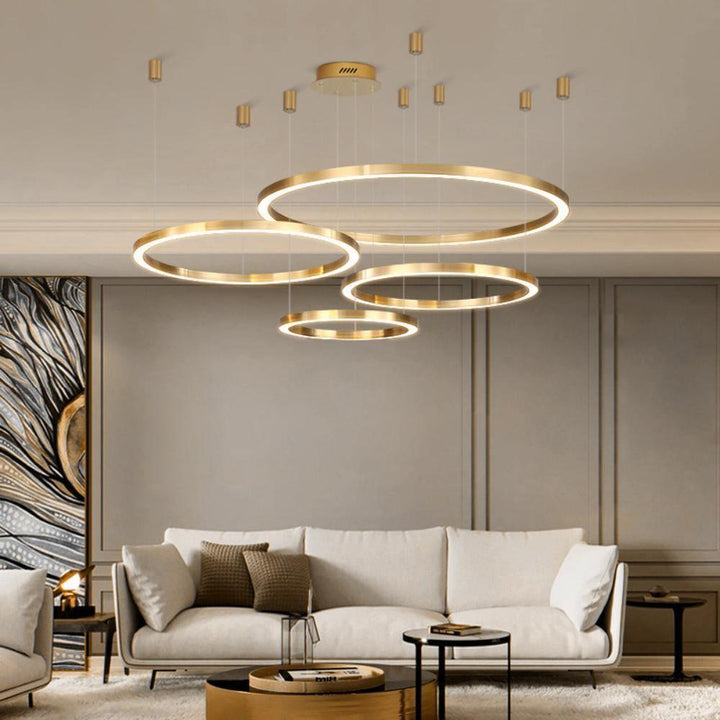 Lampa wisząca LED w kształcie pierścienia