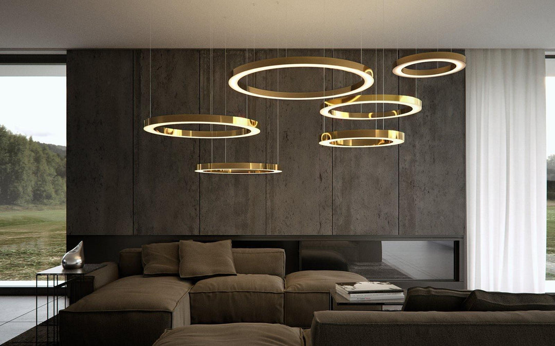 Lampa wisząca LED w kształcie pierścienia