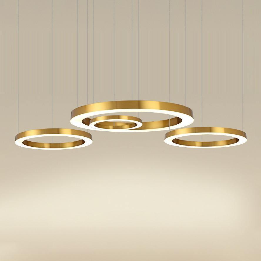 Lampa wisząca LED w kształcie pierścienia