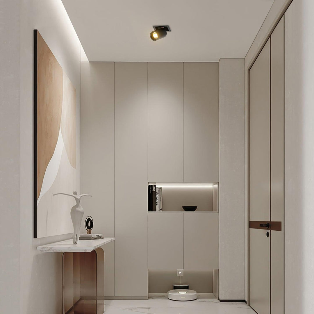 Regulowana wpuszczana lampa LED