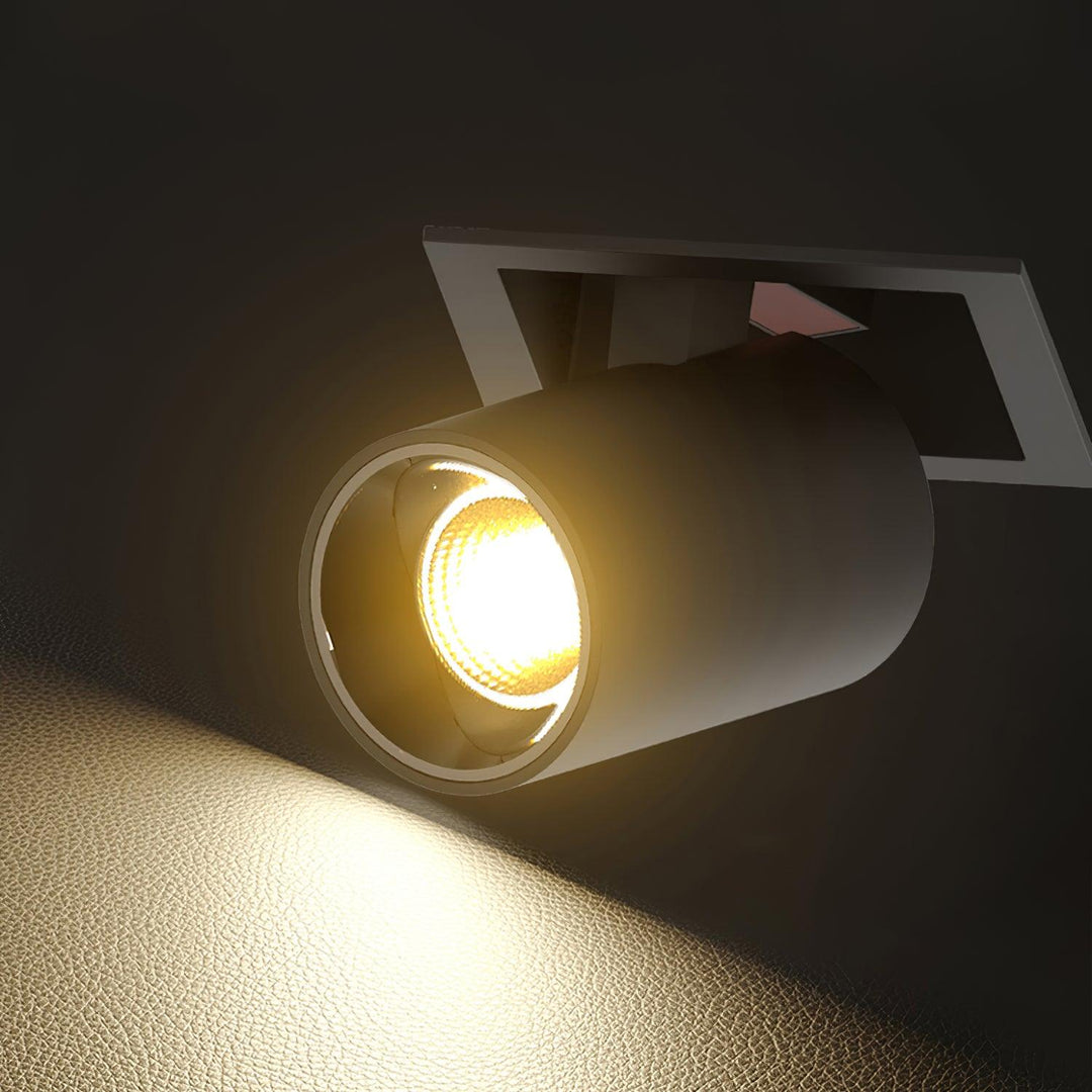 Regulowana wpuszczana lampa LED