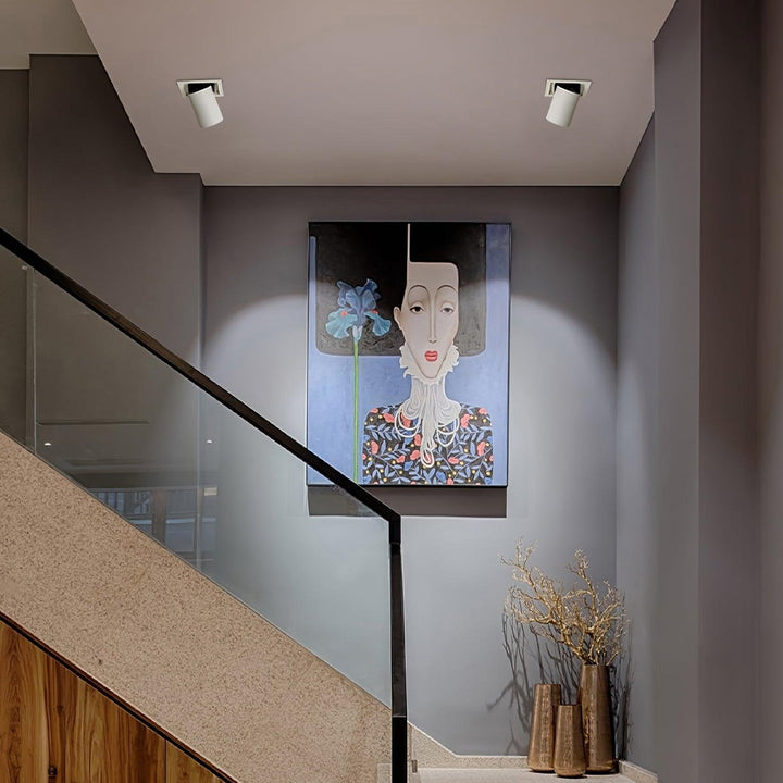 Regulowana wpuszczana lampa LED