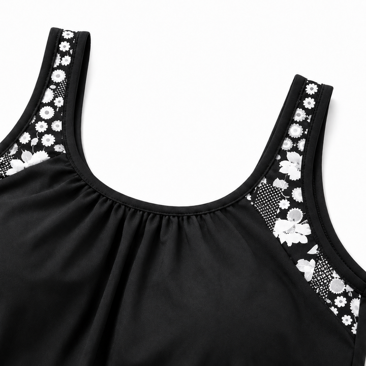 Marella – Zestaw kąpielowy z luźnym bluzonem tankini i dopasowanymi szortami