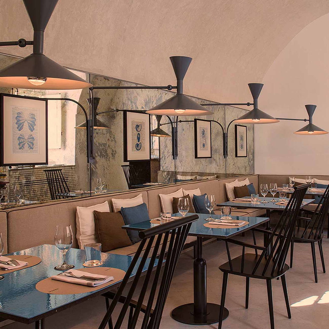 Lampa ścienna Marseille z wtyczką