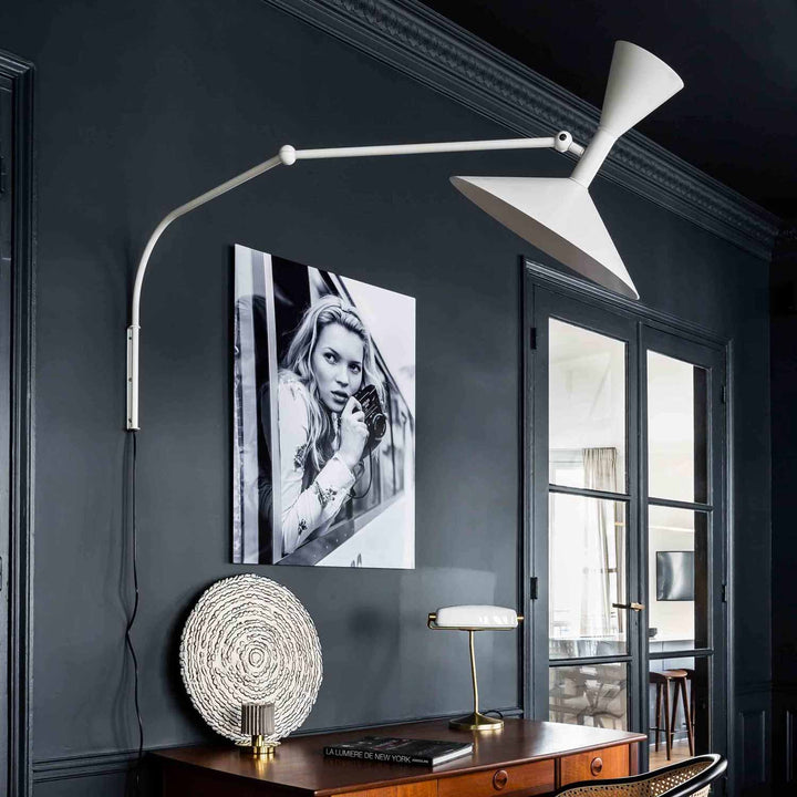 Lampa ścienna Marseille z wtyczką