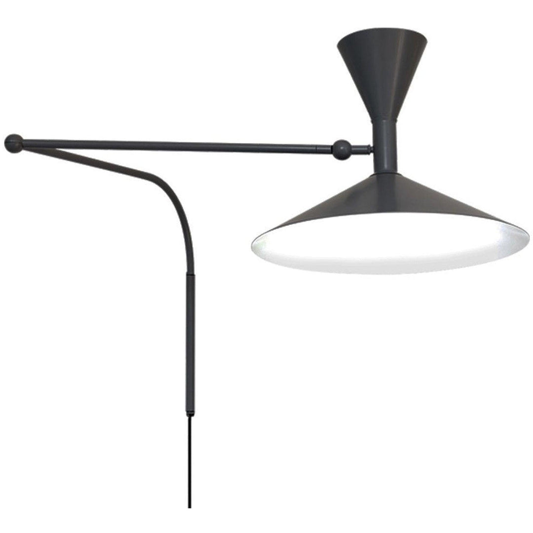 Lampa ścienna Marseille z wtyczką