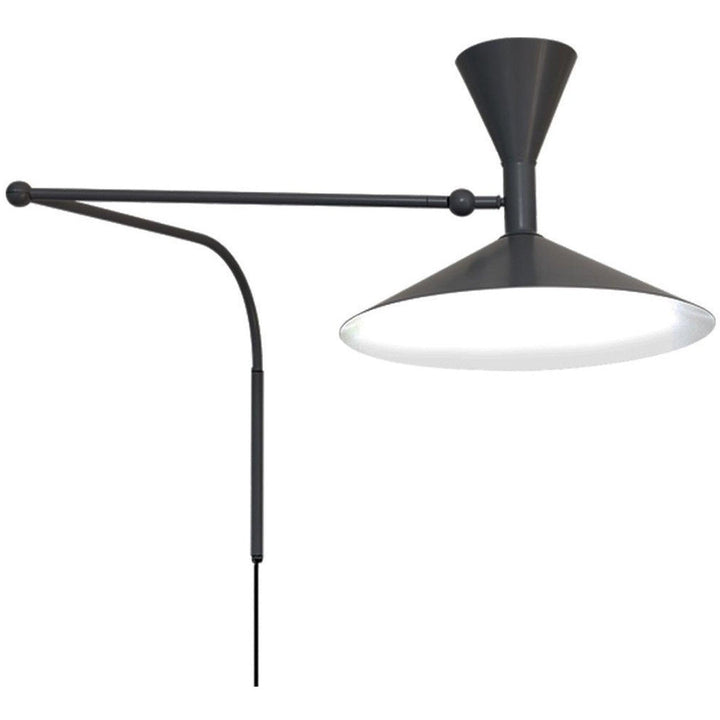 Lampa ścienna Marseille z wtyczką
