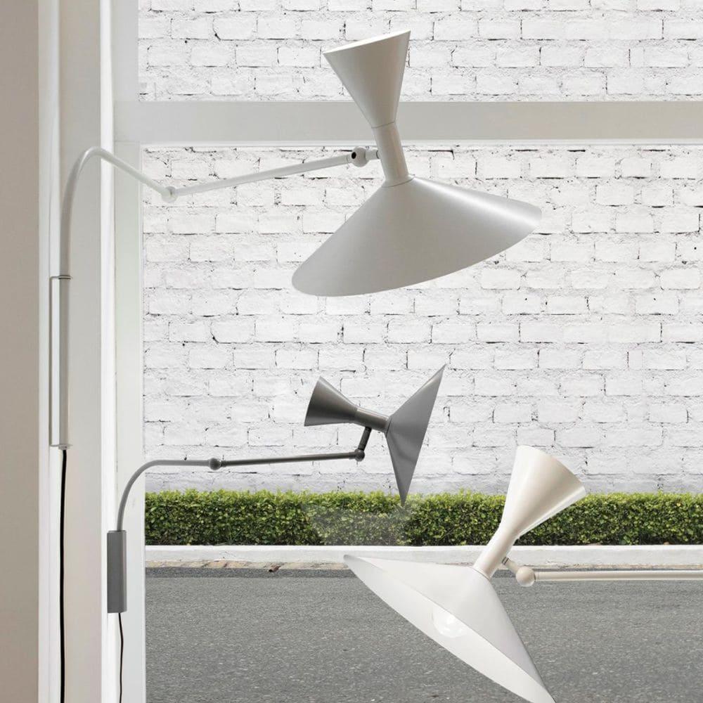 Lampa ścienna Marseille z wtyczką