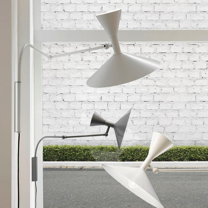 Lampa ścienna Marseille z wtyczką
