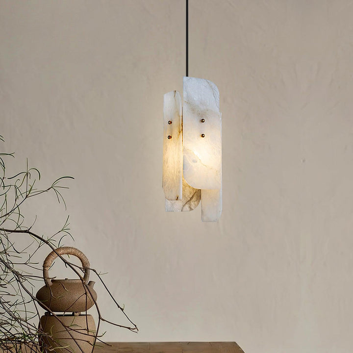 Megalith Mini Lampa Wisząca Alabastrowa