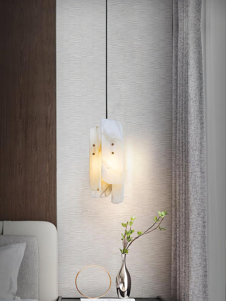 Megalith Mini Lampa Wisząca Alabastrowa