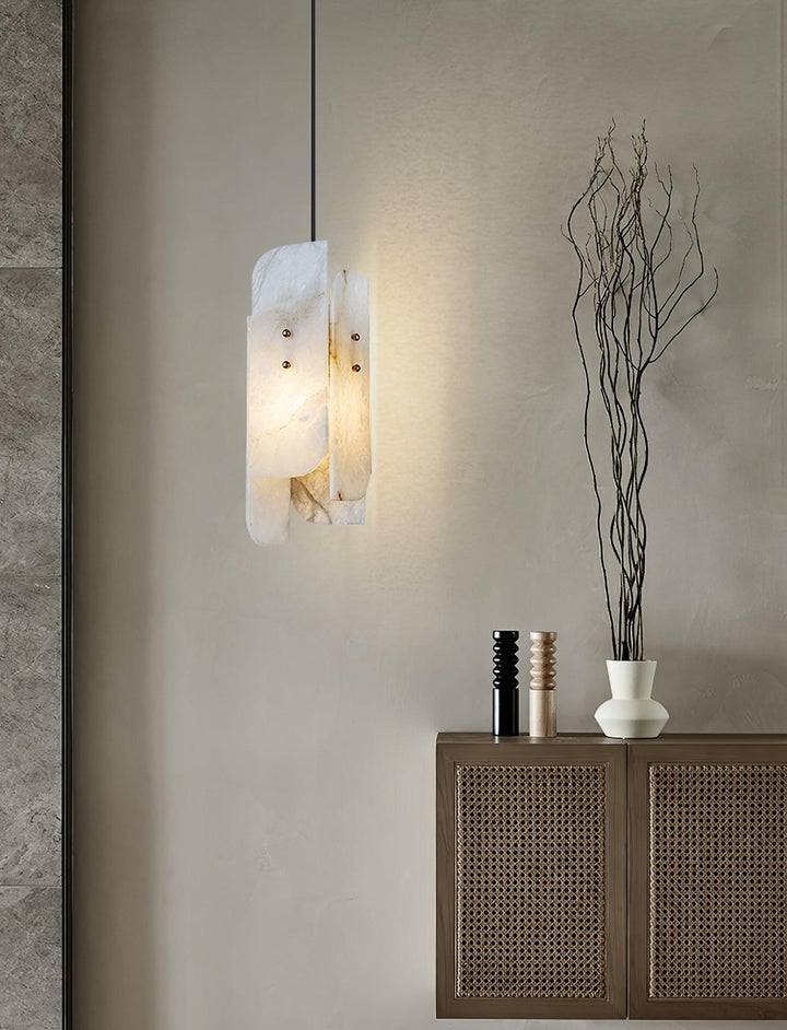 Megalith Mini Lampa Wisząca Alabastrowa